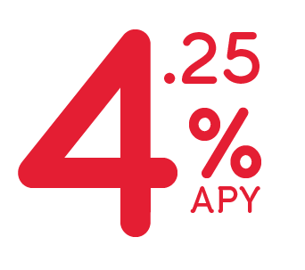 4.25% APY